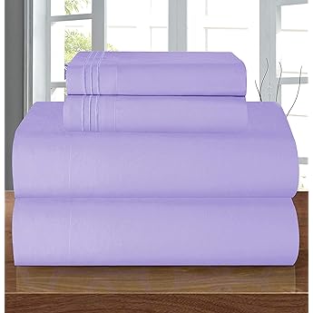 Elegant Comfort Luxury 1500 Premium Hotel Quality Microfiber 4-Piece Sheet Set - Wrinkle Resistant, All Around Elastic Fitted Sheet, Deep Pocket up to 16", Queen, Blush