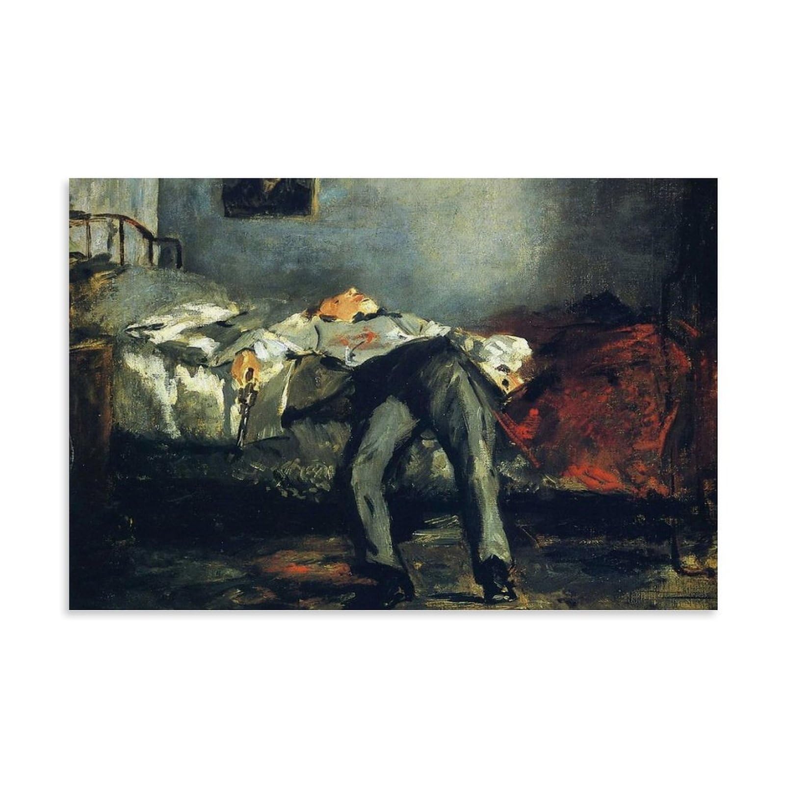 Amazon.co.jp: エドゥアール・マネEdouard Manet絵画作品（自殺