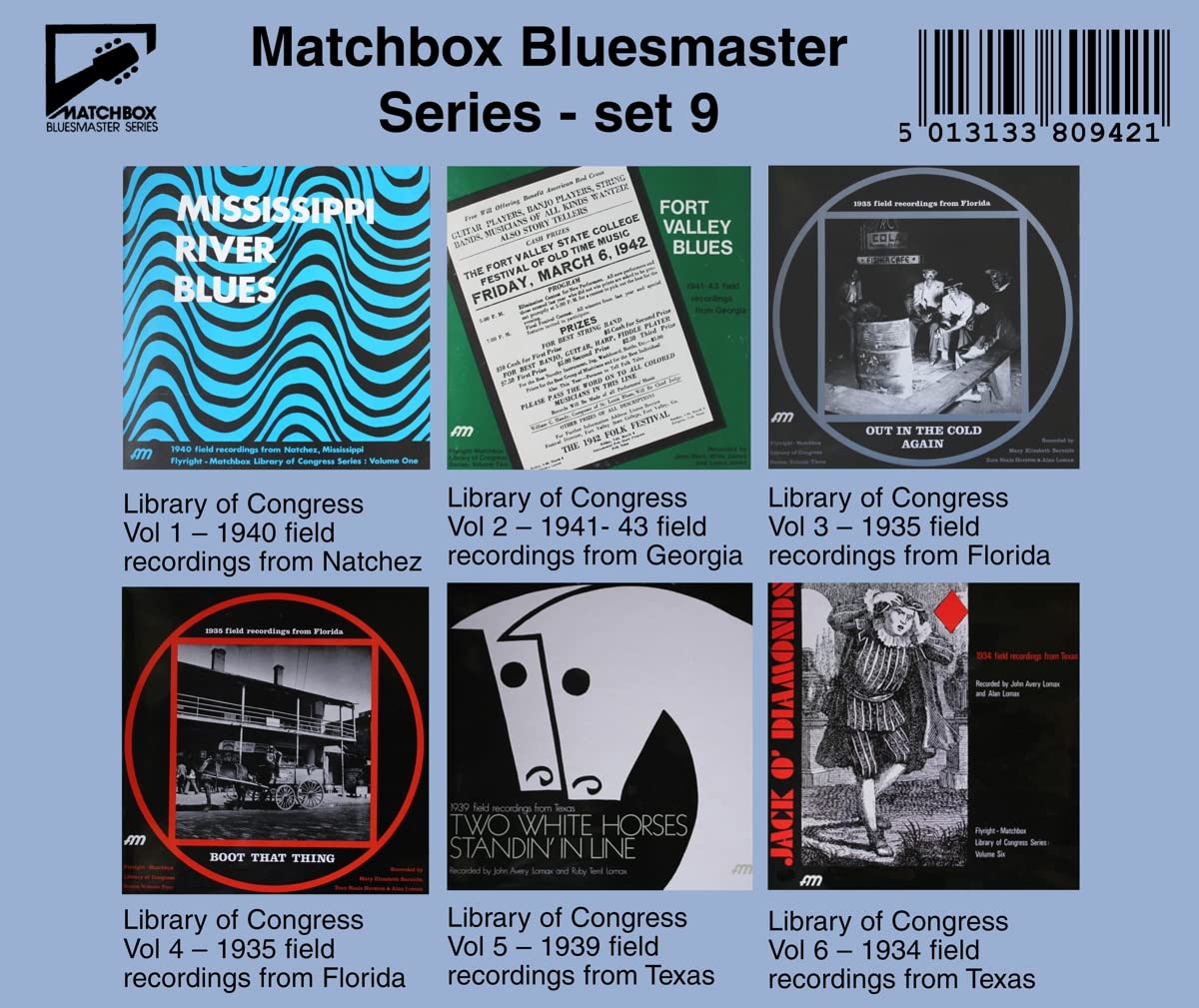 Matchbox Bluesmaster Series Set 9