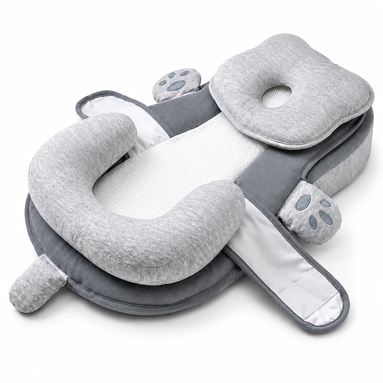 Oreiller Doux Et Confortable, Adapté à Toutes Les Morphologies, DéHoussable, Lavable Et IndéFormable