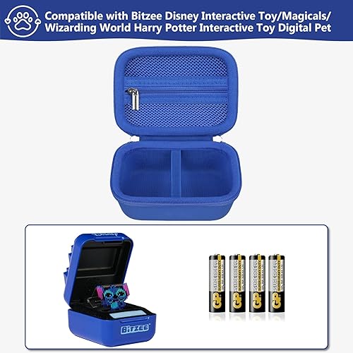 Miniatura 9 de Estuche rígido de transporte para Bitzee Interactive Toy Digital Pet, regalos para entusiastas de mascotas virtualesniñas y niños, funda protectora