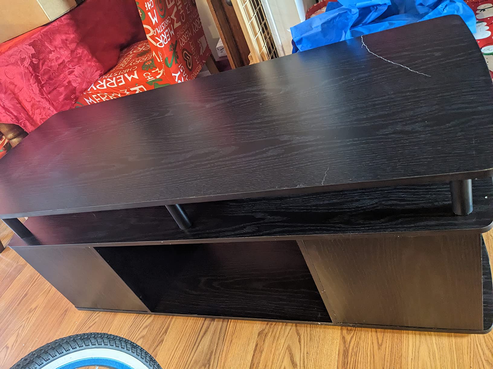 12/mo Finance Furinno JAYA Utility Design Coffee Table, Amber Pine