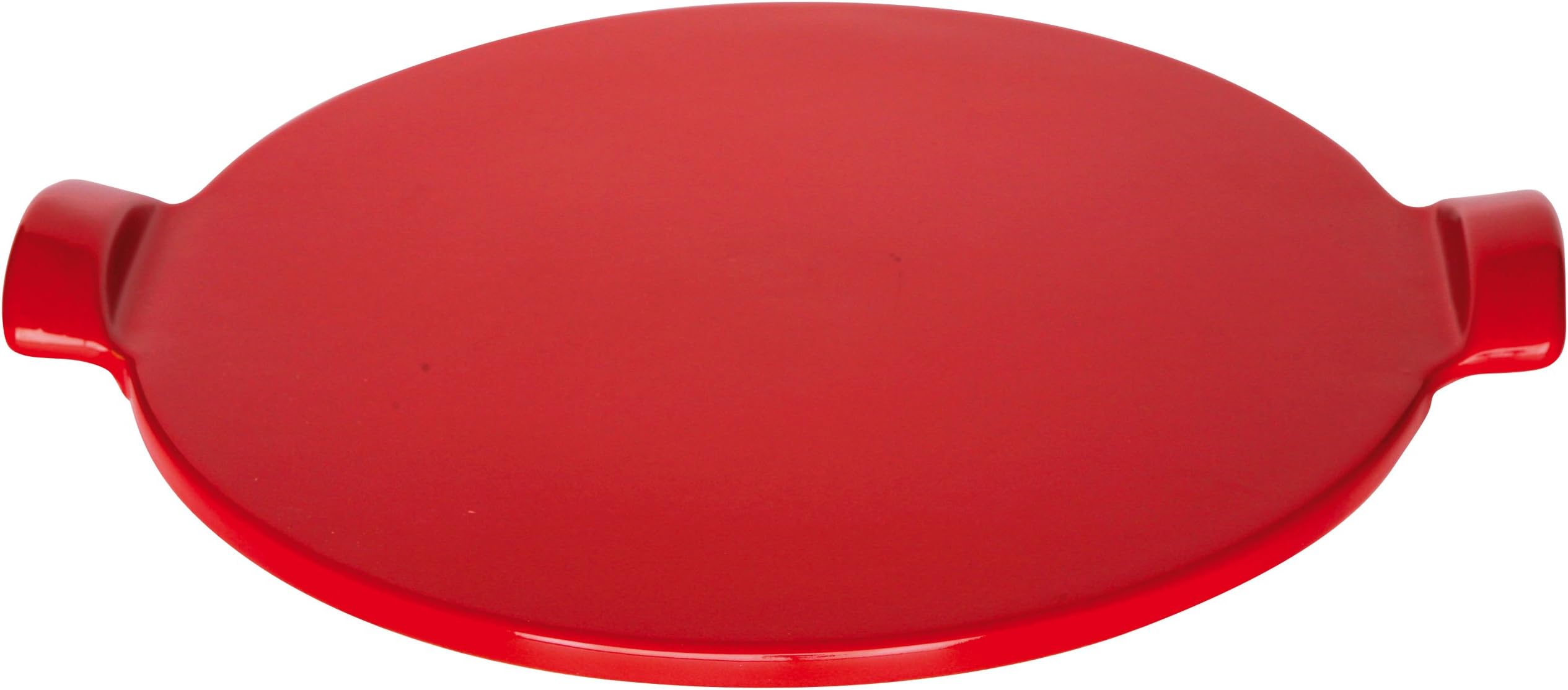 Flame Top Pizza Stone Color: Red