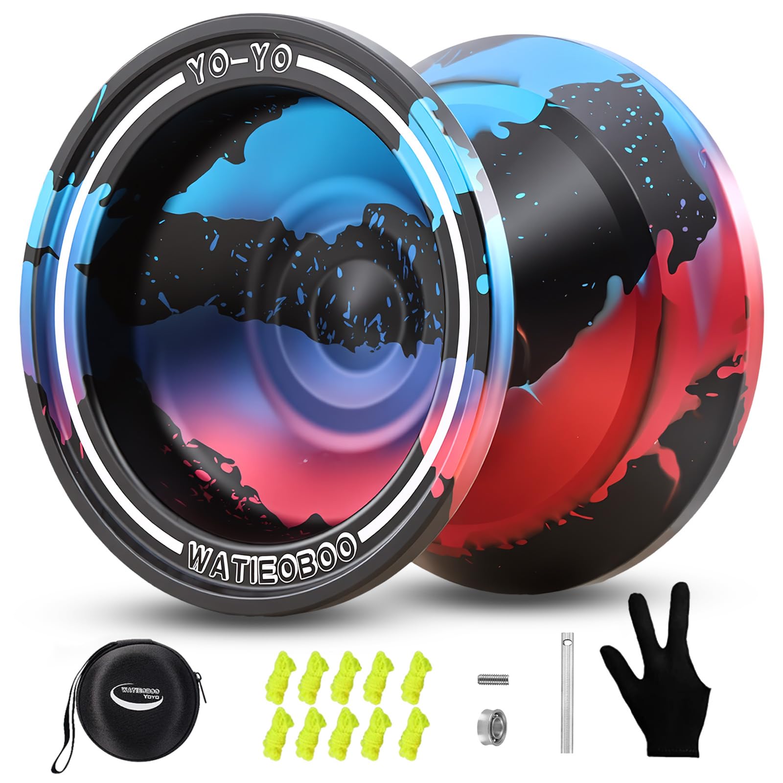 W07 Pro Metal yoyo, Responsive and Non-Responsive yo yo