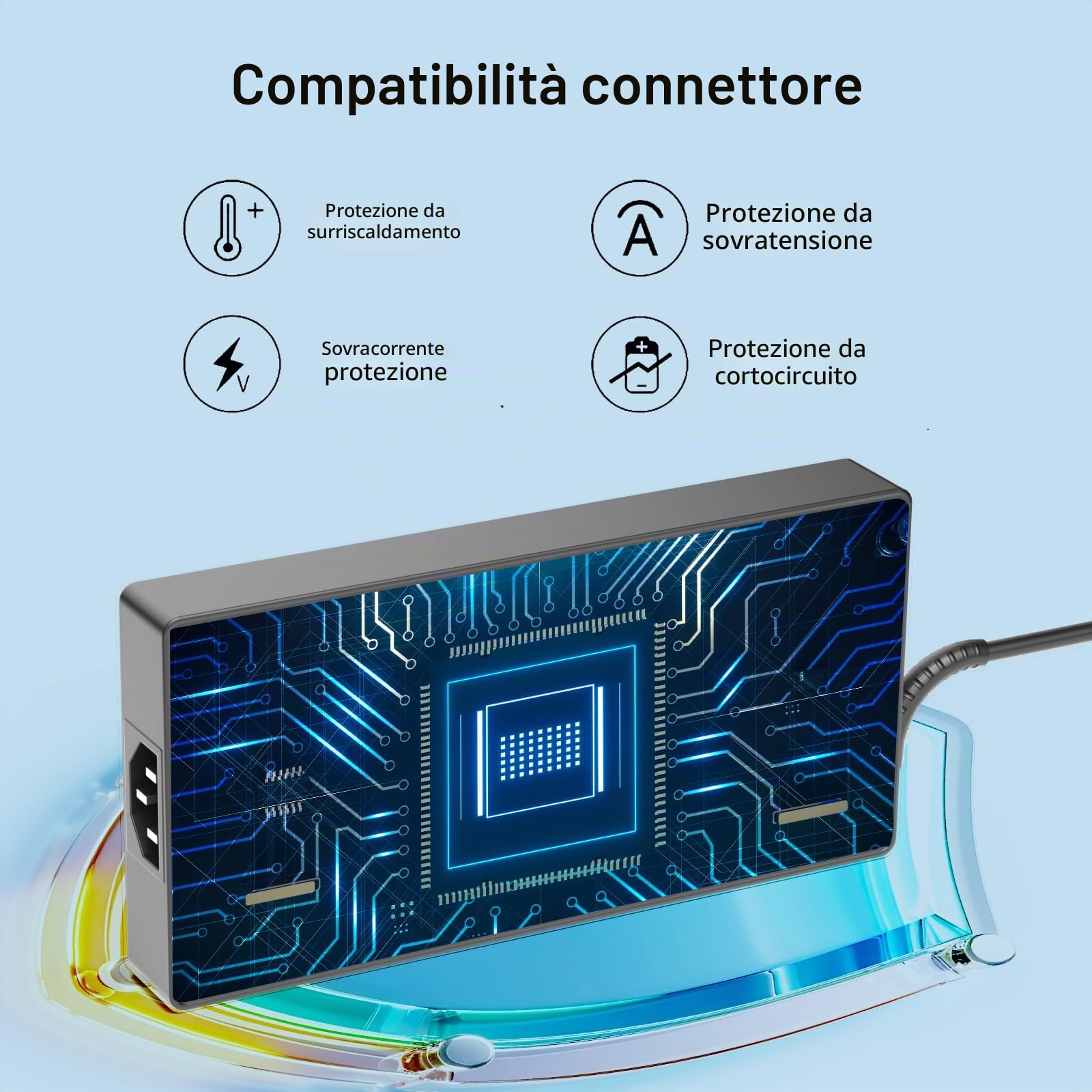 300W Adattatore Compatibile con Lenovo Legion Gaming Notebook 5 7 5i 7i Pro5 Pro5i Pro7 ThinkPad R9000P Y9000K Y9000X R7000P 9000K ADL300SDC3A SA10R16956 5A10W8628928989899 USB quadrati Tipi