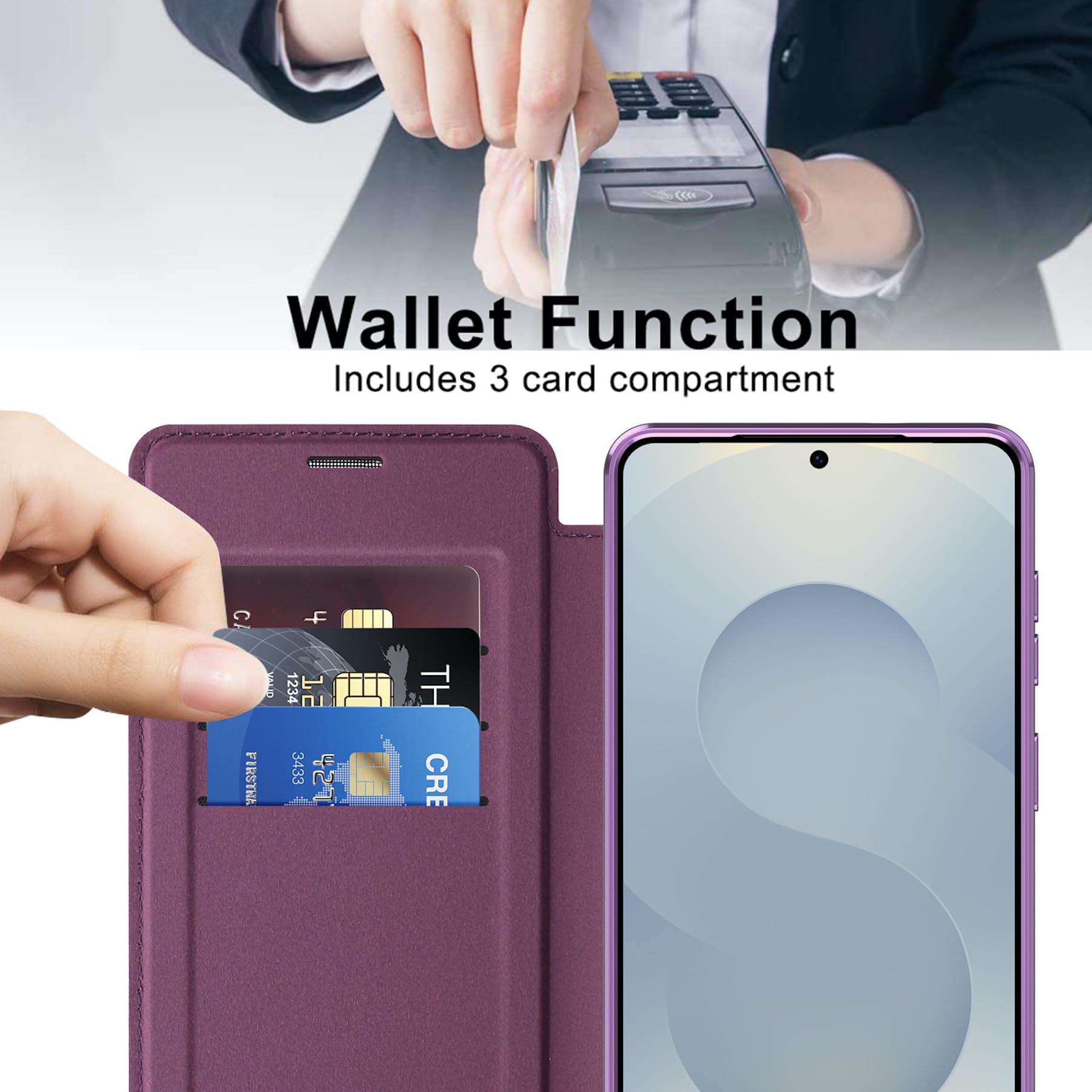 BOUNCE BACK Samsung Galaxy S26 Plus Case - Purple -4