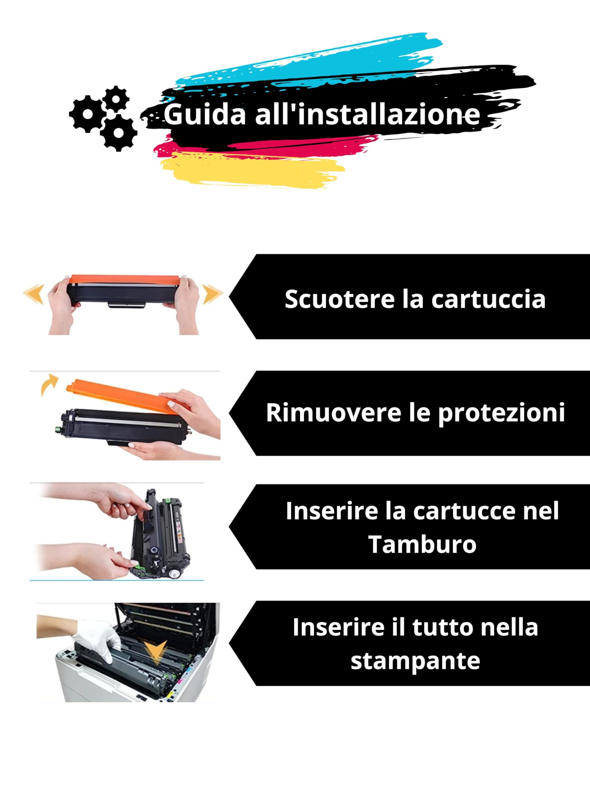 94X CF294X Cartuccia toner Compatibile per HP 94A CF294A per hp laserjet pro mfp m148dw per LaserJet Pro M148fdw M149fdw M118dw M148 M149 Alto rendimento 2800 Pagine (2 Nero)