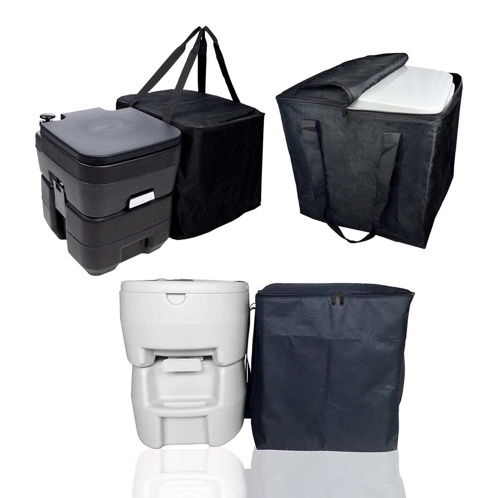 Tenda da bagno pop-up per esterni, con WC mobile, da campeggio, per la privacy, portatile, con borsa per il trasporto