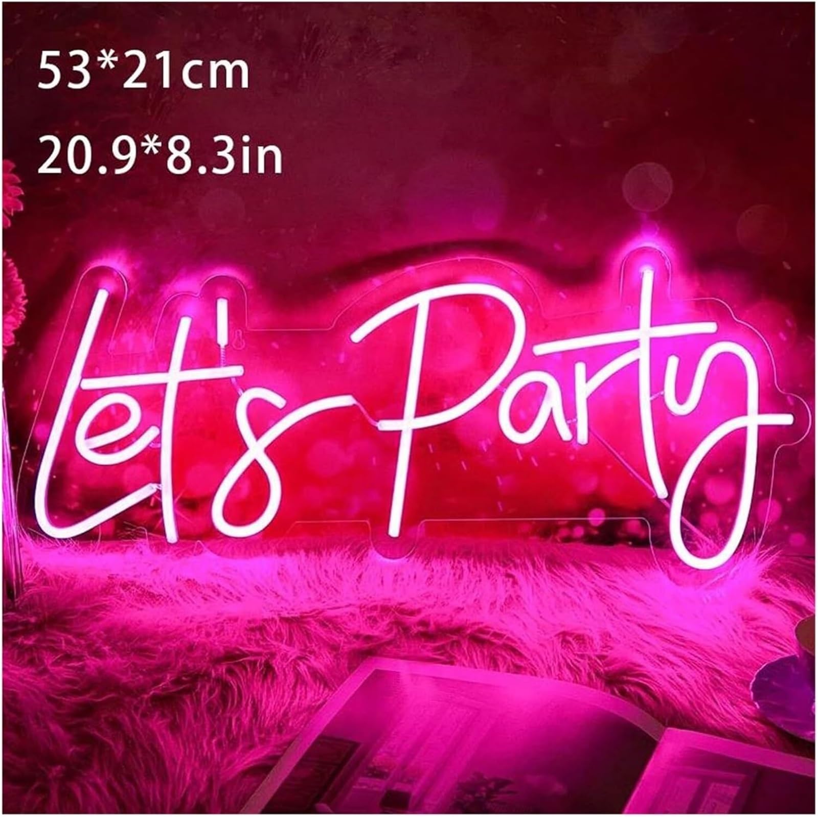 Insegna luminosa al neon con atmosfera rilassante per decorazioni murali, insegne, per feste di fidanzamento(B)