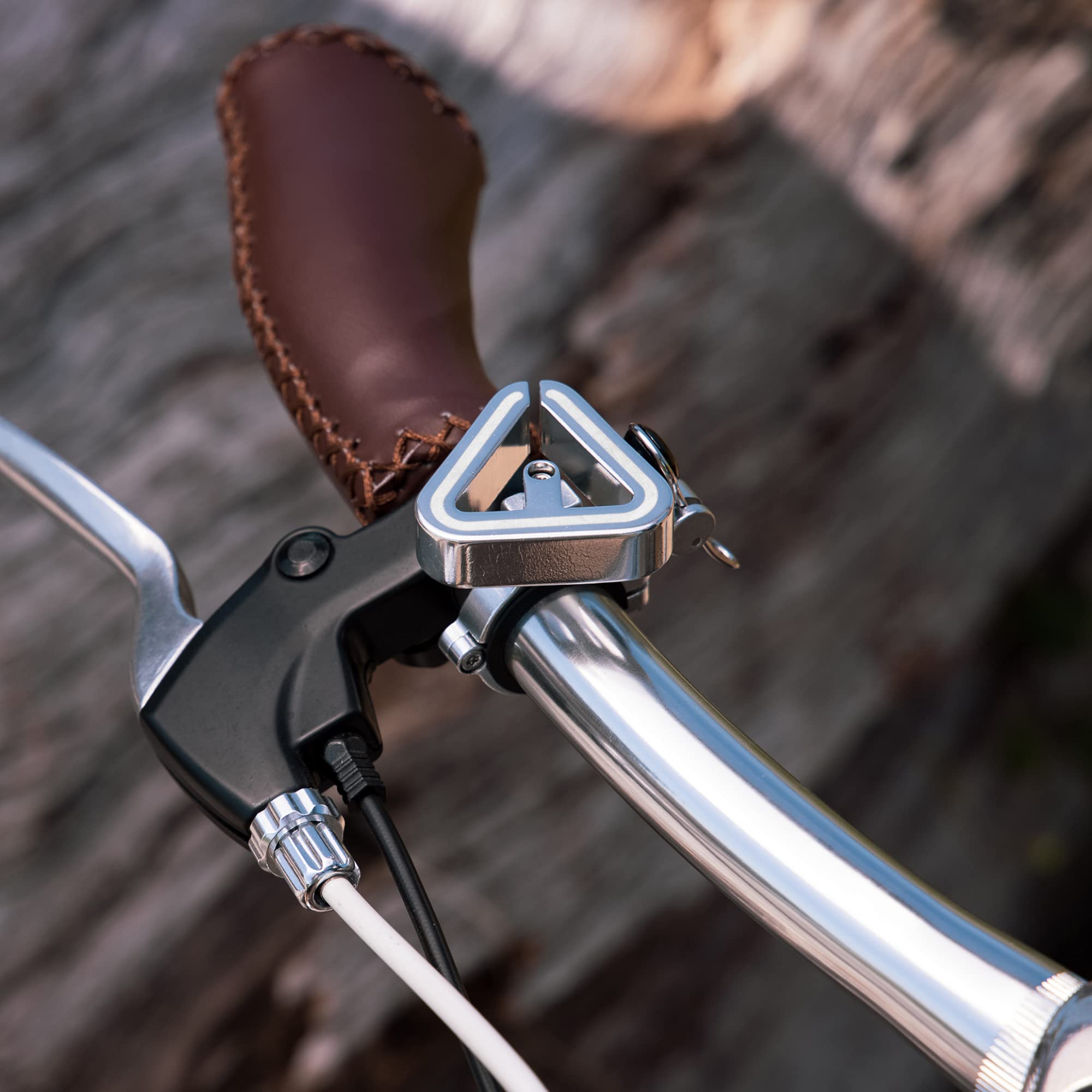 Sonnette De Vélo En Aluminium - Montage Sur Collier De Guidon (route/VTT)