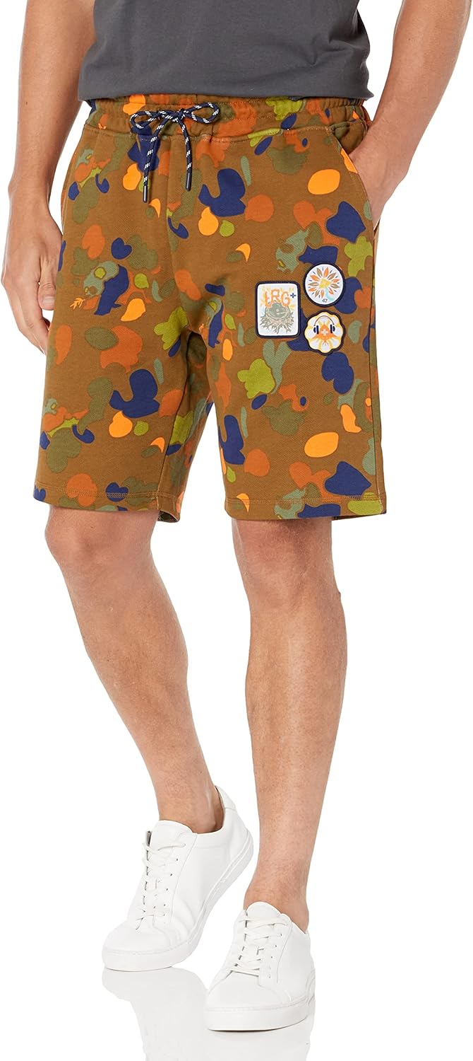 LRG Lifted Research Group Men's Fleece Sweat Shorts