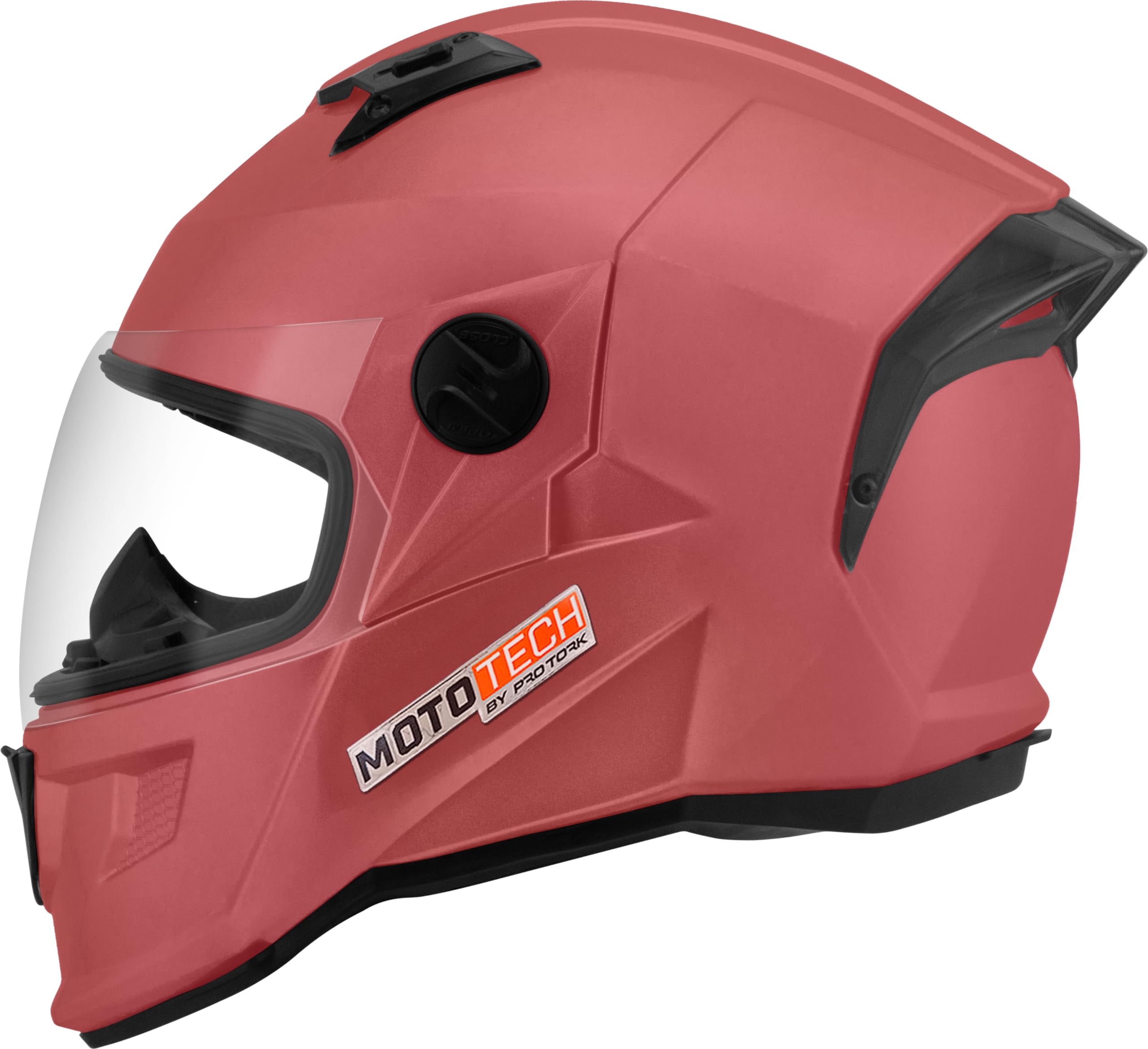 Pro Tork Capacete Fechado Stealth Moto Tech Fosco Tam.60 Rosa