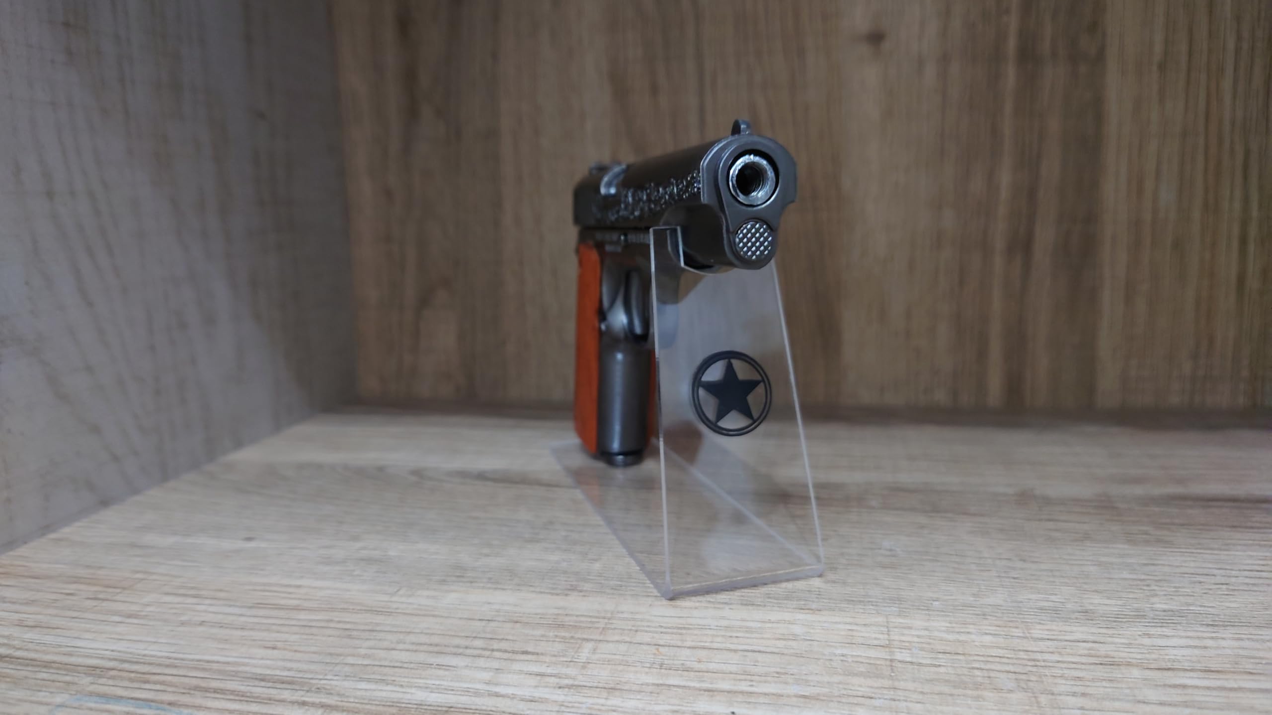 Amazon | 1/2スケール ミニチュアモデルガン M1911 ガバメント 木製