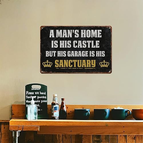 Miniatura 4 de Duct Tape It Can't Fix Stupid But It Can Muffle The Sound Retro Aluminum Metal Signs Wall Decoration 8X12 Inches for Kitchen Bar Room Bedroom