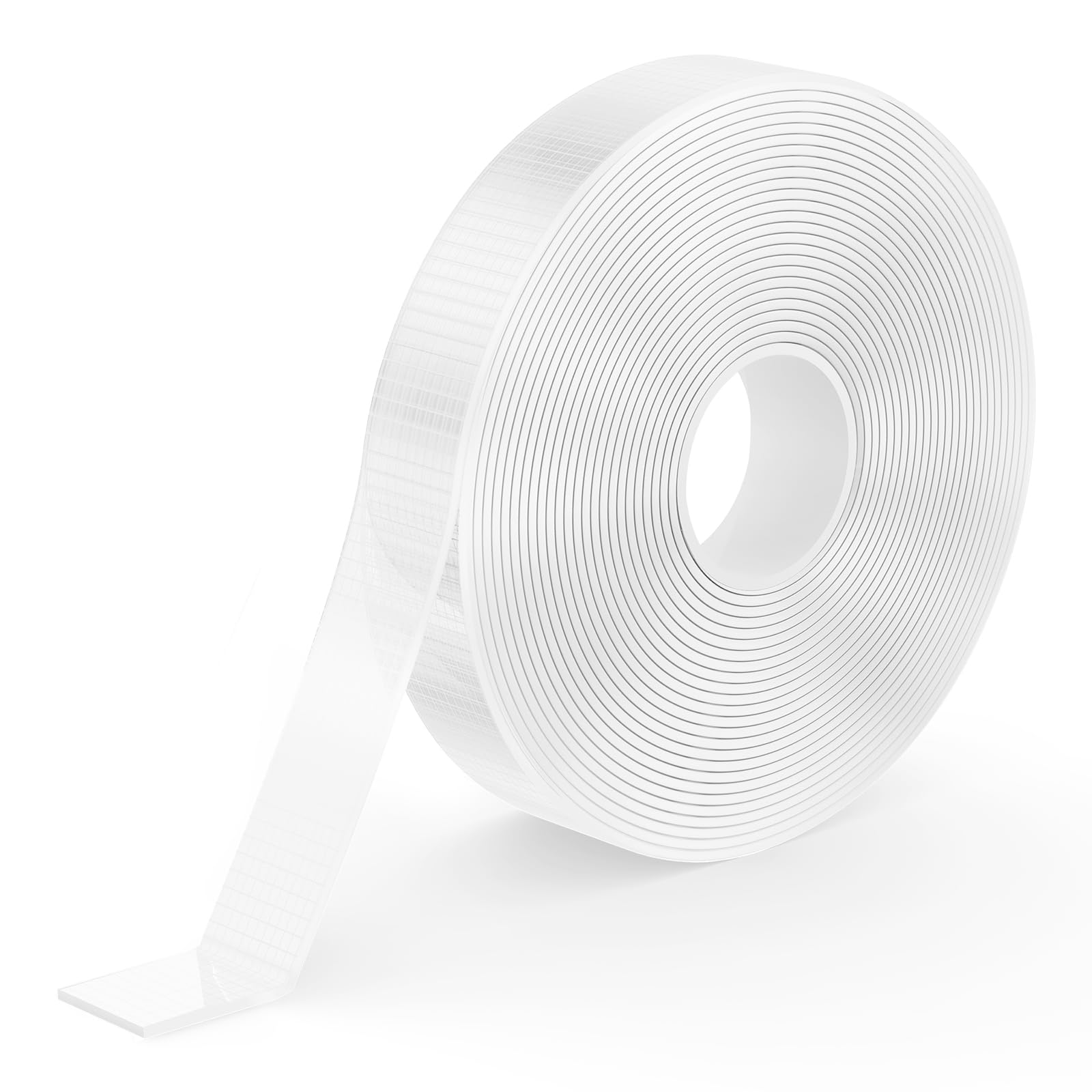 kinkaivy 10M Doppelseitiges Klebeband Extra Stark Transparent, Abnehmbar Spurlos Nano Tape, 2 Rollen Double Sided Tape Ablösbar für Foto Wand, Postern, Teppich, Küche, Zuhause, 2cm