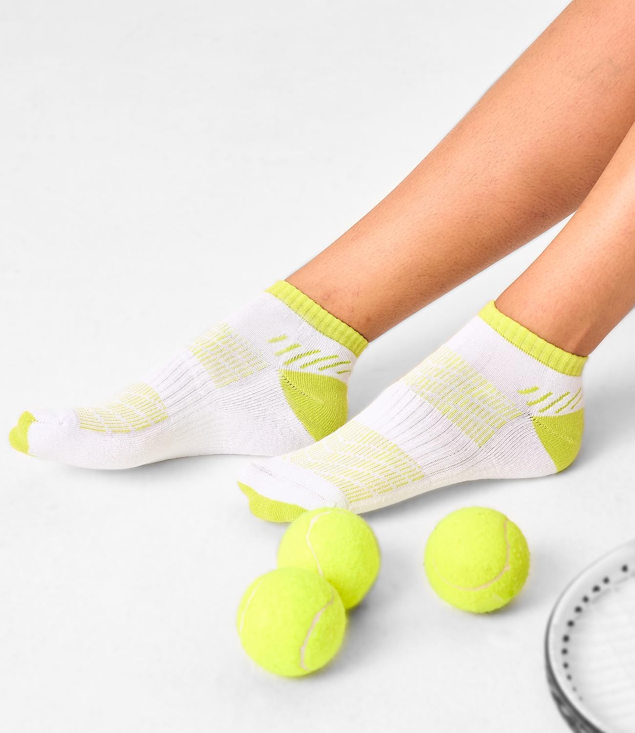 BAMBOO COOL Womens Ankle Socks Bamboo Viscose Athletic Moisture-Wicking Low Cut Running Socks Cushioned Anti-Blister - Image 4