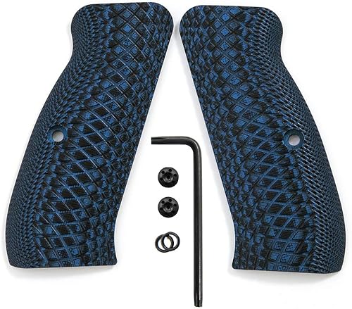 Miniatura 2 de Cool Hand Empuñaduras G10 para CZ 75 Full Size, Serie SP-01, Shadow 2, 75B BD, SP-01, Tristar P120, tornillos de empuñadura de pistola incluidos,