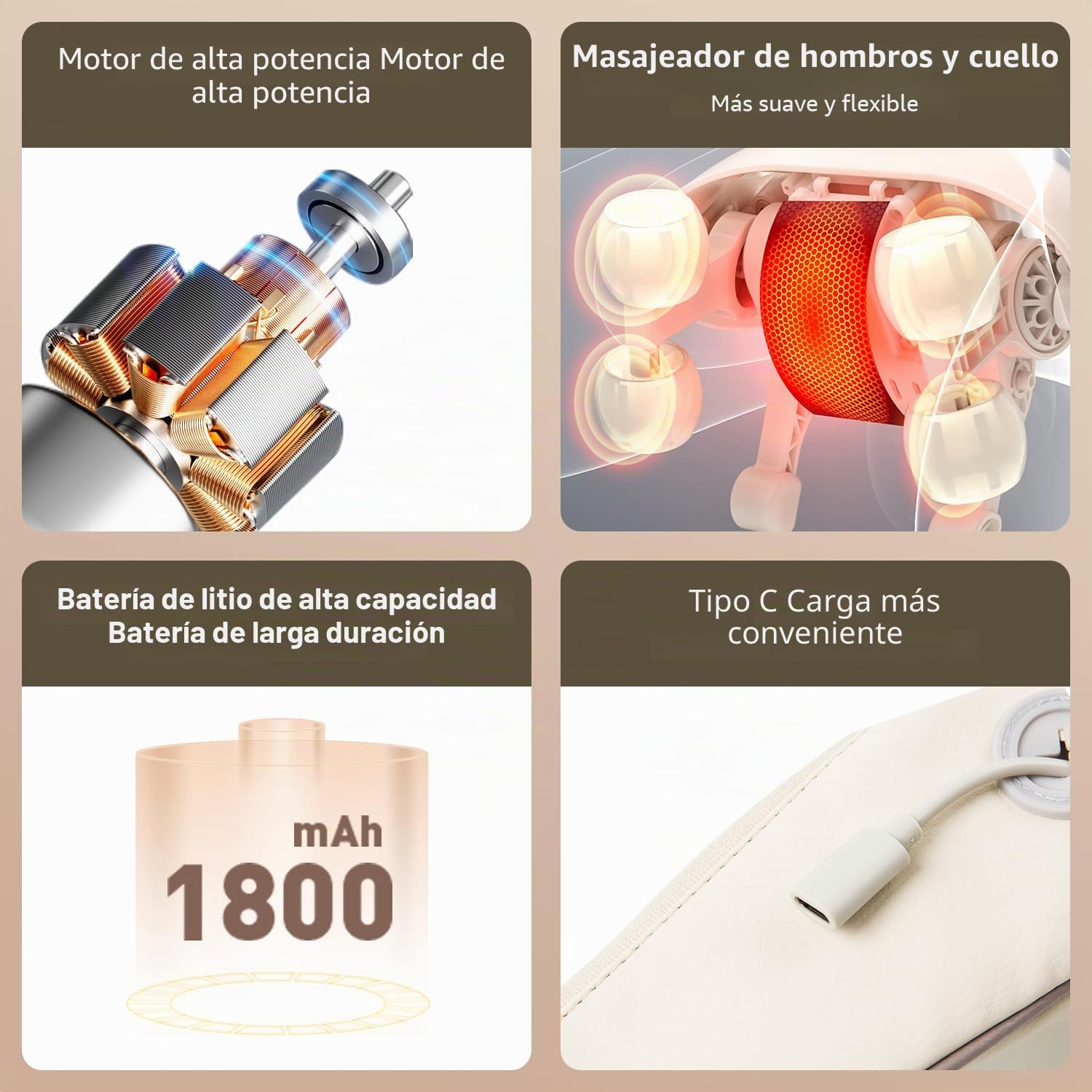 Masajeador de cuello con calor, masajeador de hombros Shiatsu, masajeador eléctrico de acupresión para cuello, regalo de San Valentín para padres, ancianos, salud, mujeres, hombres, masaje de