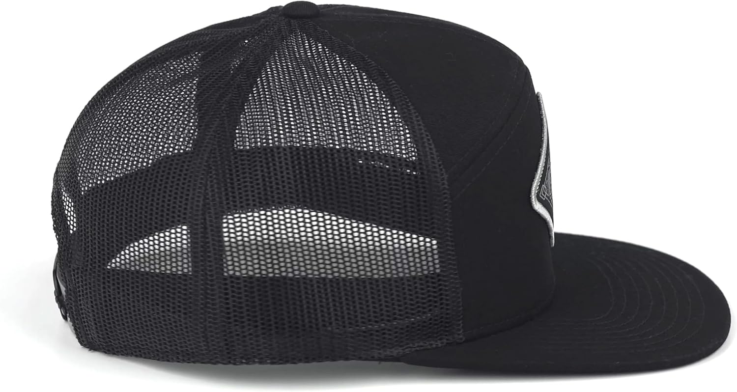 ARIAT Men's Diamond Screen Printed Patch Cap Black