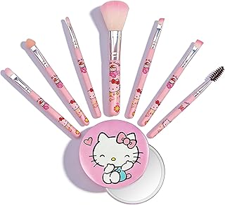 Kawaii Cat - Juego de 7 brochas de maquillaje...