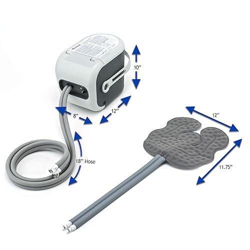 Miniatura 8 de Ossur Sistema de máquina de terapia Cold Rush con almohadilla universal, máquina de hielo ergonómica, máquina de terapia de frío ajustable,