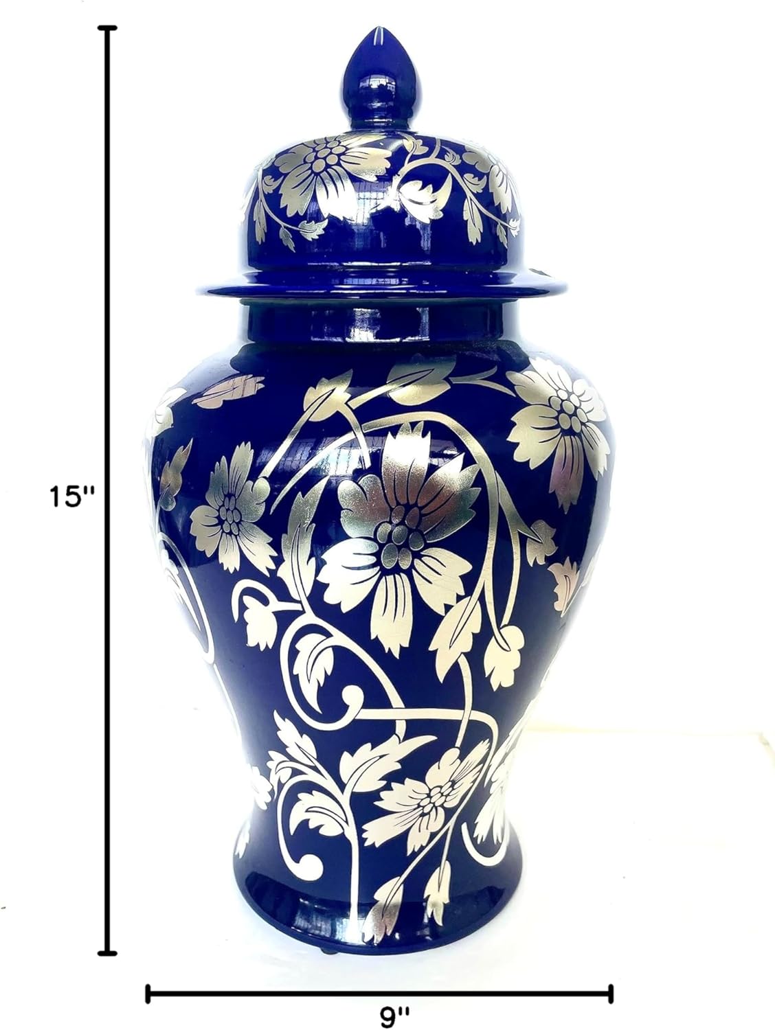 Potiche de Olokun Blue