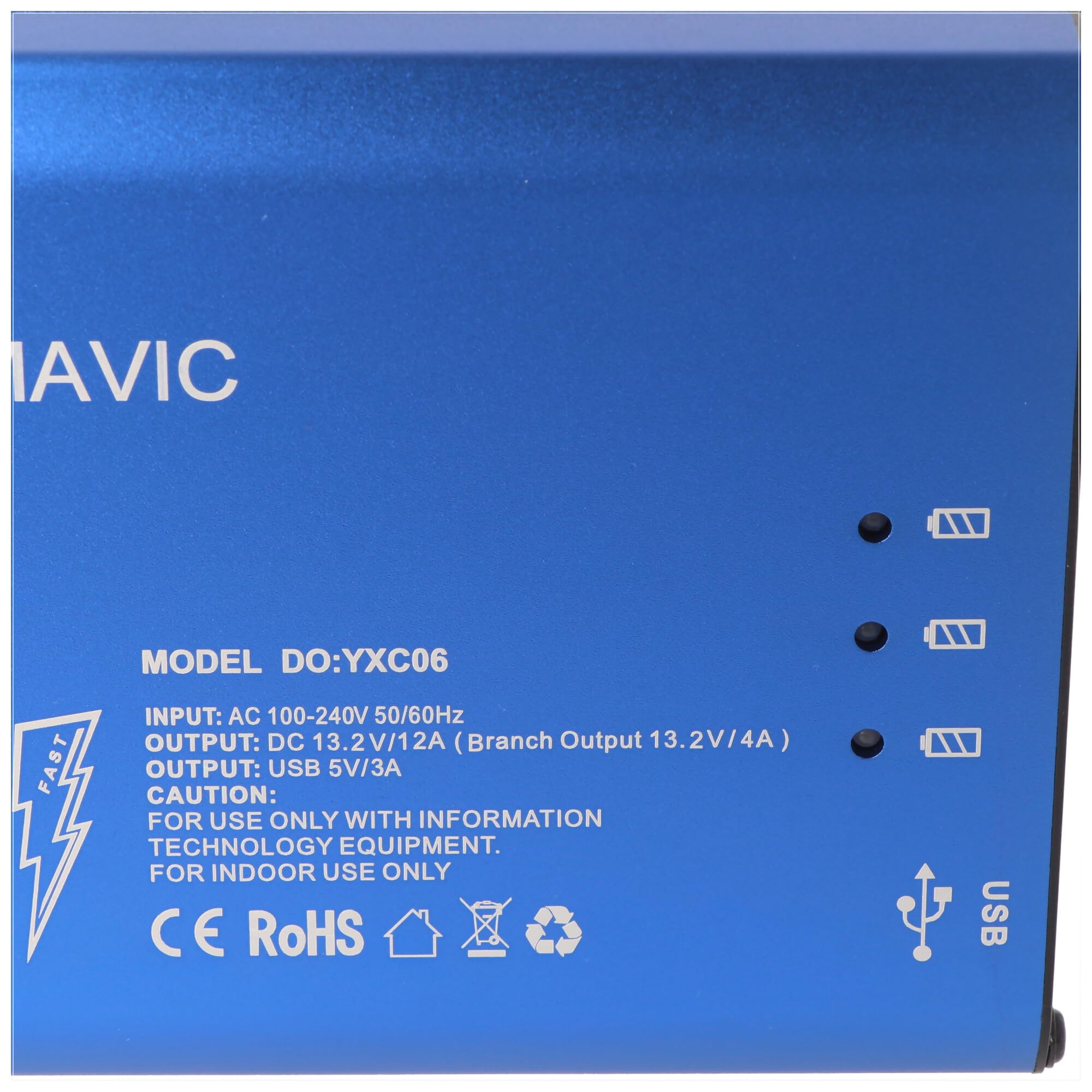 AccuCell Caricatore multicopter adatto per (multicopter): DJI Mavic Pro