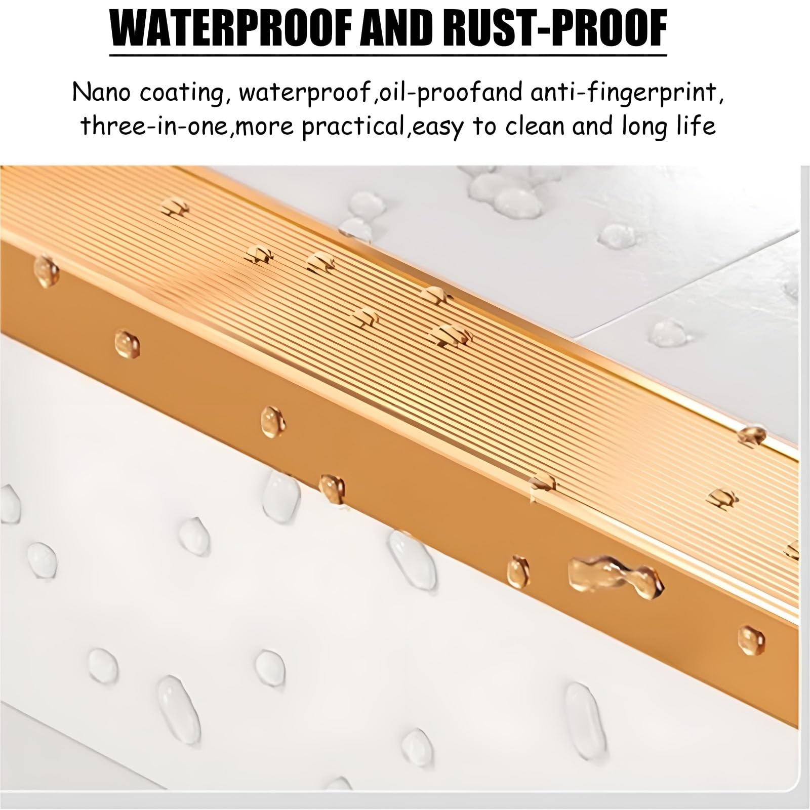 3 protectores de esquina autoadhesivos de aluminio de 90 cm x protectores de bordes fuertes y duraderos, protegen paredes y muebles, ideal para el hogar/oficina (oro lila, 20 x 40 mm)