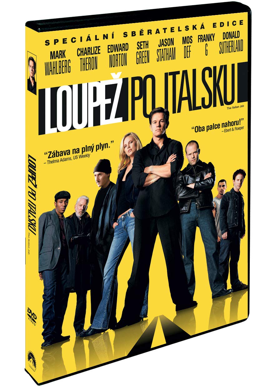 Italian job 2003 DVD (Loupez po Italsku) / Italian Job (2003), The (czech version) [Electronics]