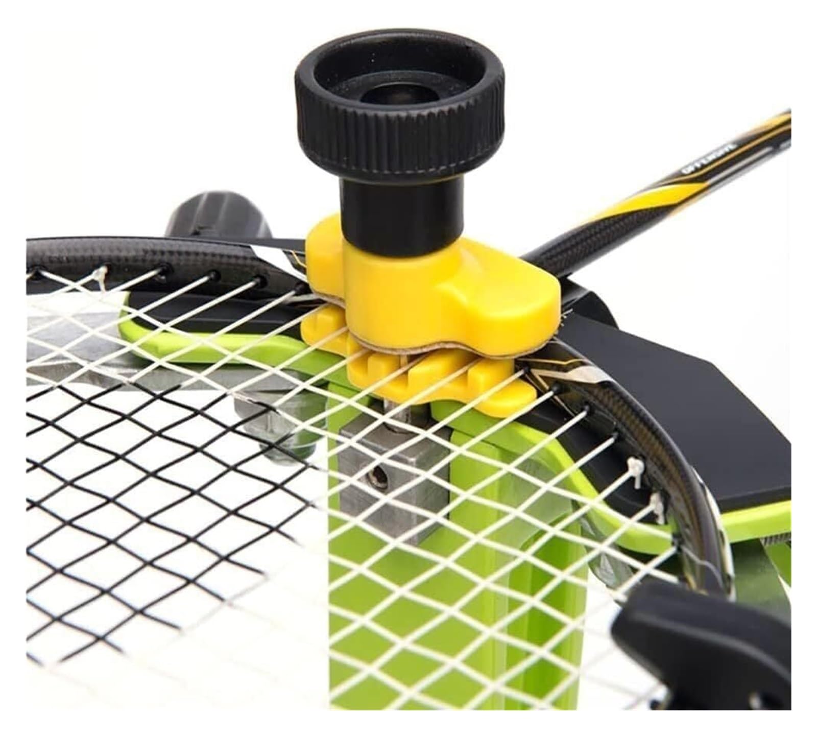KEuLen Macchina Incordatrice per Racchette, Macchina incordatrice for Racchette da Badminton, Telaio di Posizionamento a Sei Punti, for Racchette da Tennis