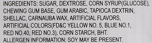 Miniatura 3 de Kidsmania Máquina de chicles Dubble-Bubble Mini (12 unidades) 1.15kg16.93oz. Importada de Canadá