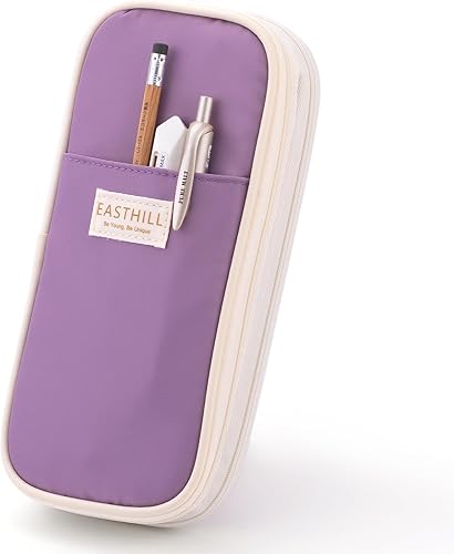 EASTHILL Estuche para lápices de gran capacidad, bolsa grande para lápices de papelería, bolsa para bolígrafos para niñas adolescentes