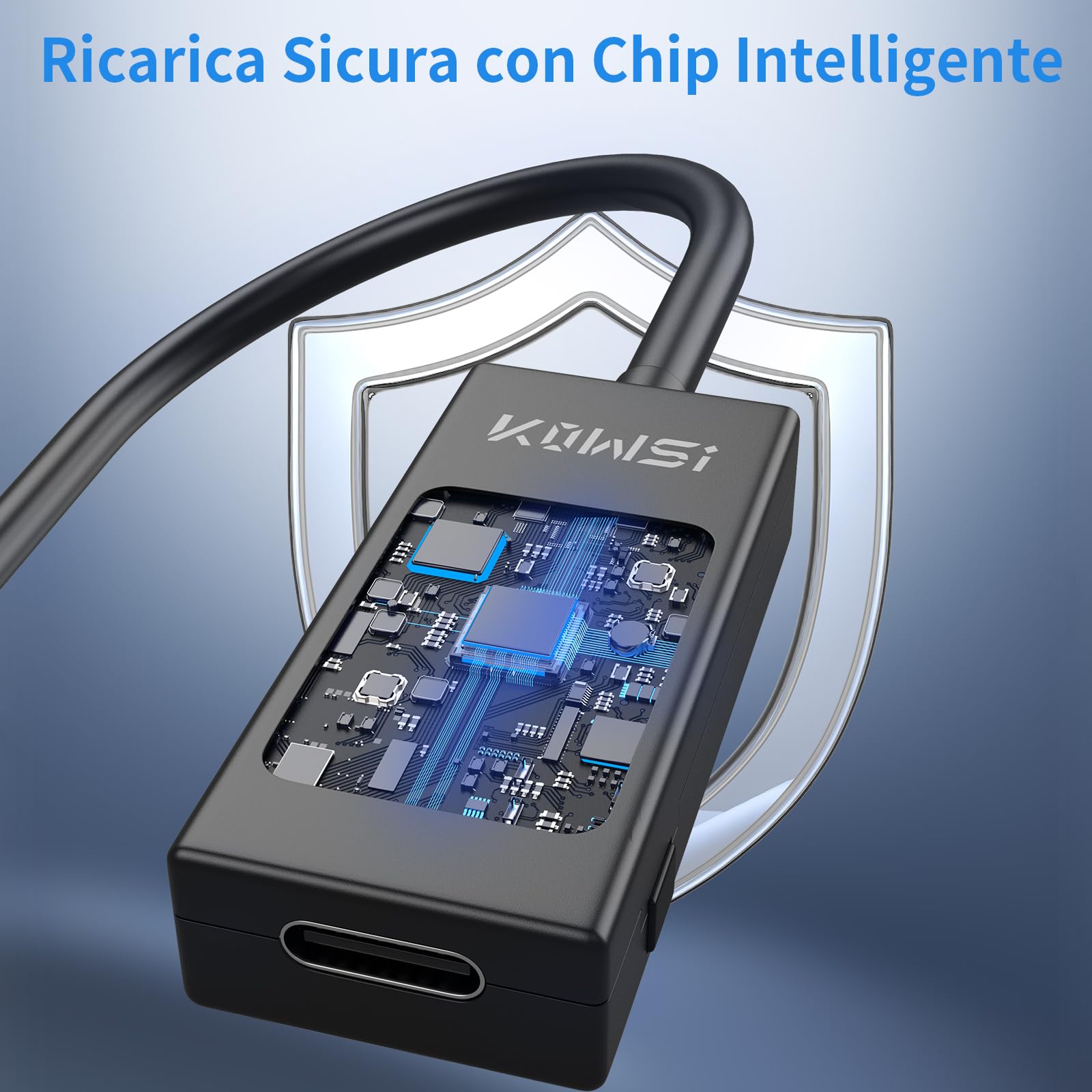 Tester USB C Multimetro Digitale 4-30V 0-6.5A Voltmetro Amperometro, Rilevatore di Tensione e Corrente per Carica Batteria e Caricabatterie