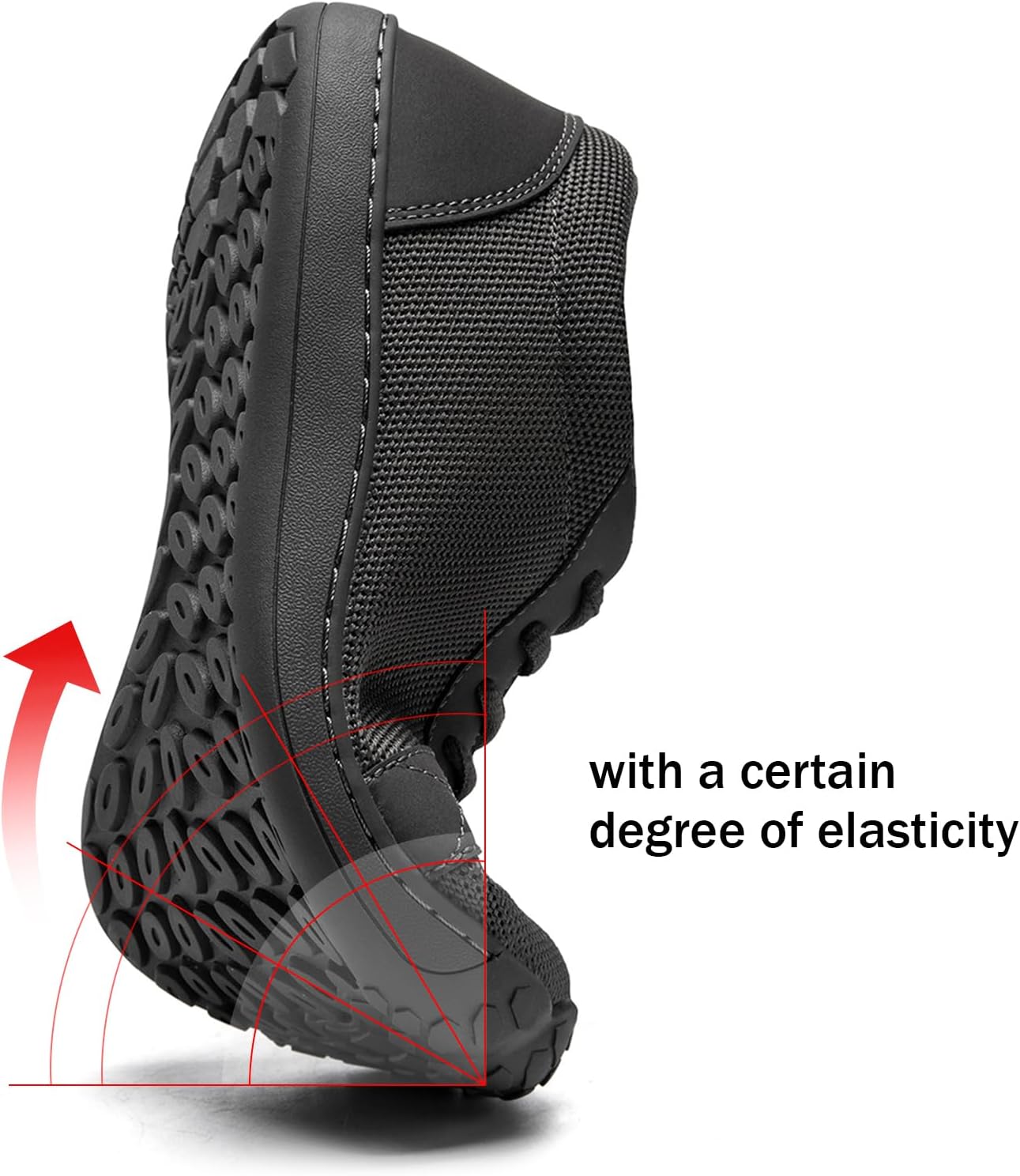 Mens Barefoot Shoes Wide Toe Zero Drop Arch Support Sneakers Minimalist Workout Walking Non Slip Shoe