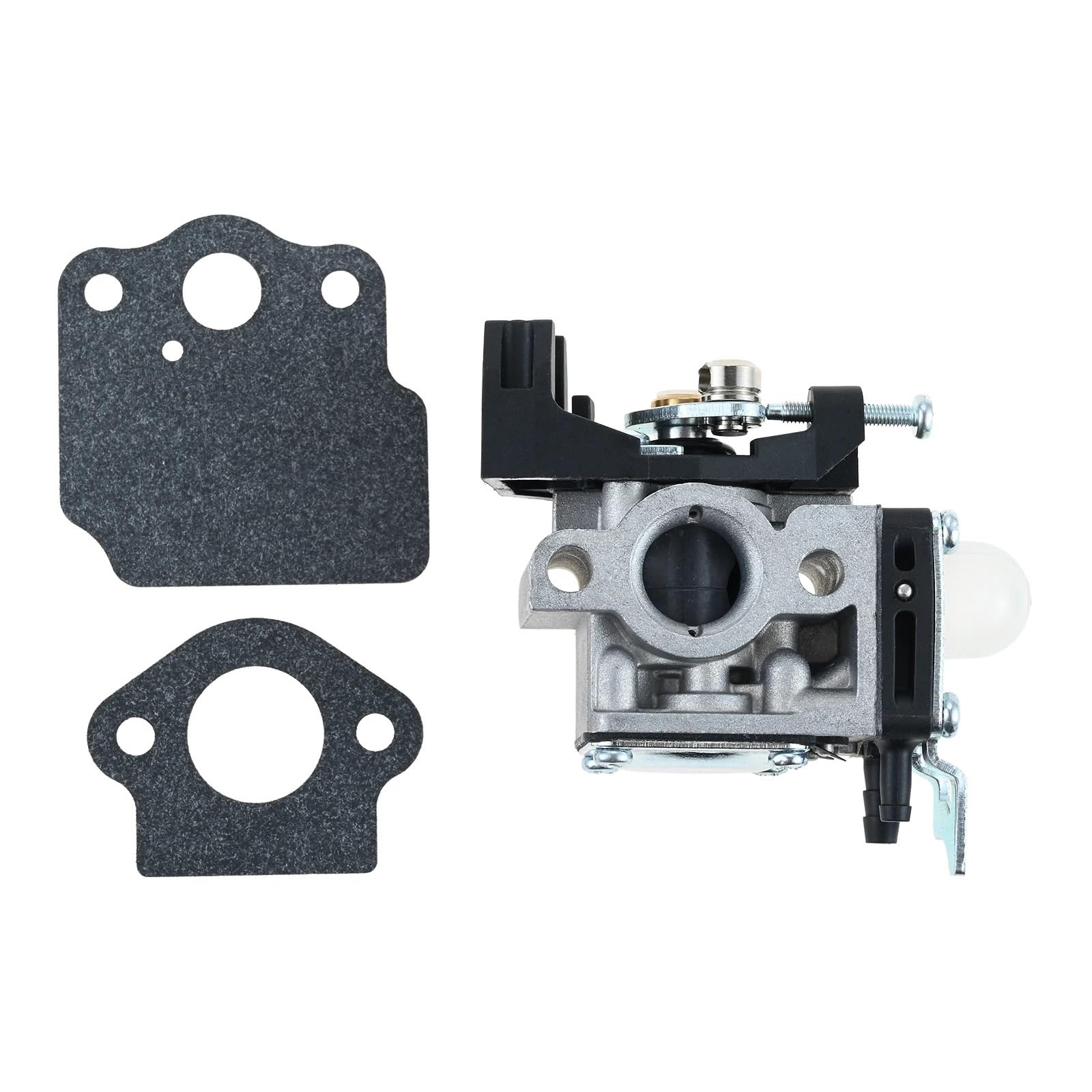 Carburador de motosierra con 2 uds juntas aptas para SRM-3020 PAS-3020 Carb OEM A021004831 herramienta eléctrica jardín
