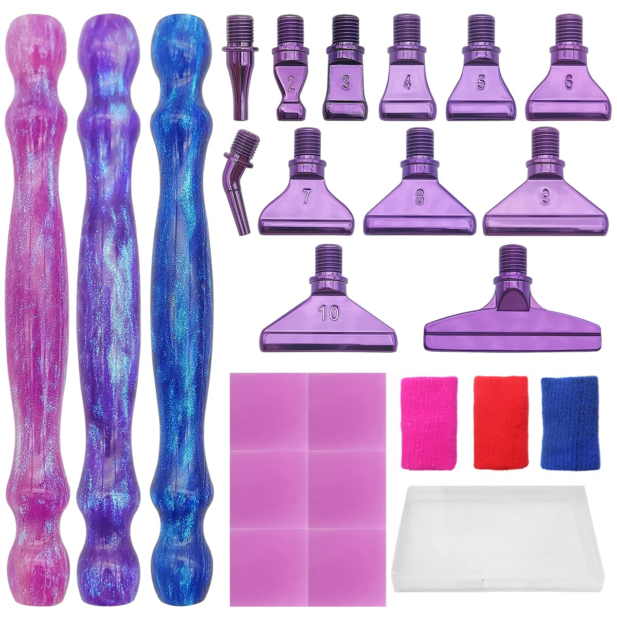 SENHAI 24 Pcs New Diamond Art Pens Kits