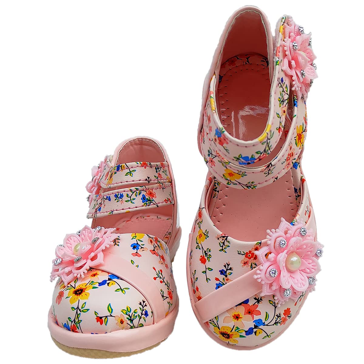 Soft feet Fut Fettoe Baby Girls Cute Sandal Bellies, LED Light Girls Bellie | Stylish, Comfortable, Lightweight | Daily use, Walking Shoes for Baby Girls 2