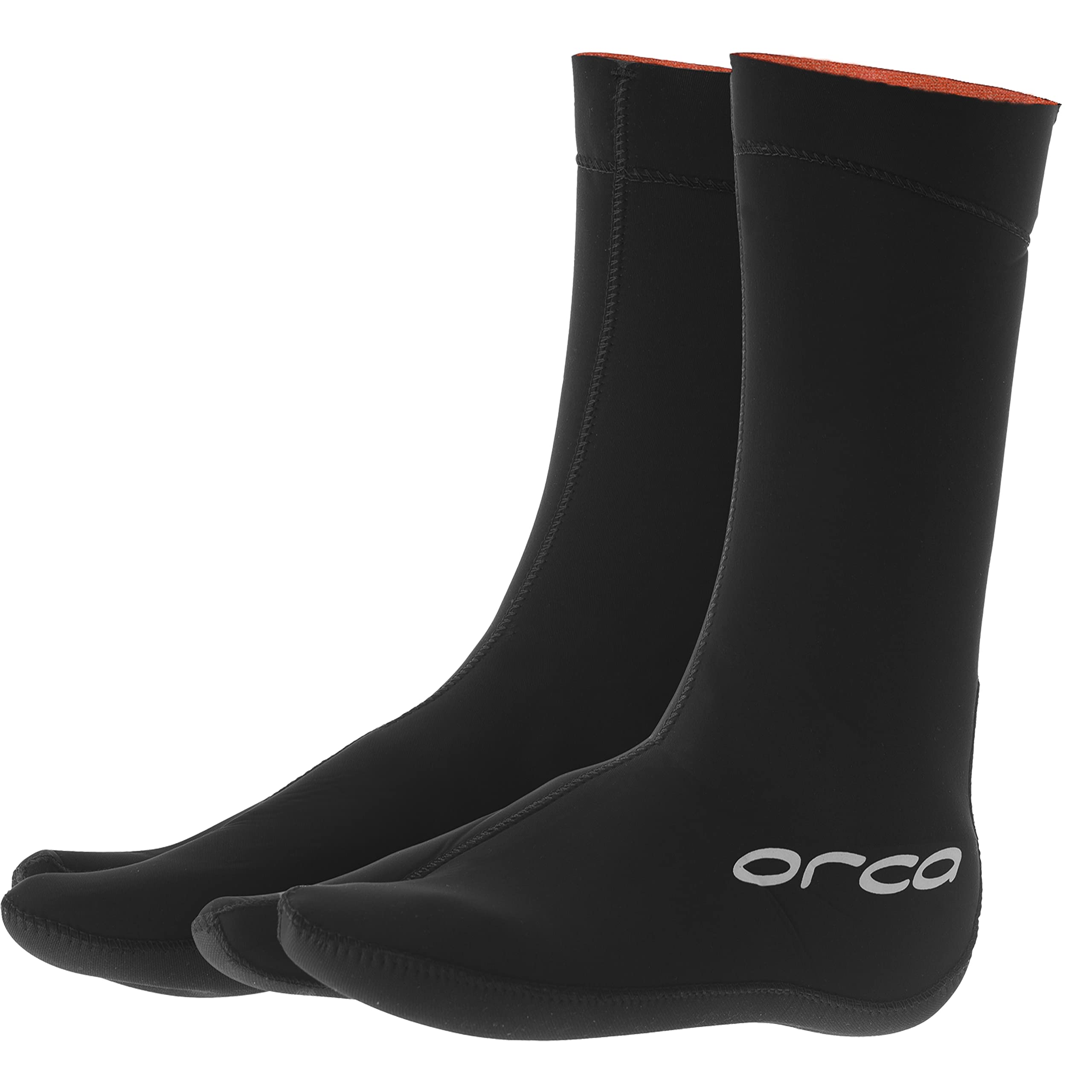 ORCA Hydro Swim Neoprene Wetsuit Booties - Black - Thermal Warm Heat Layer Layers - Unisex