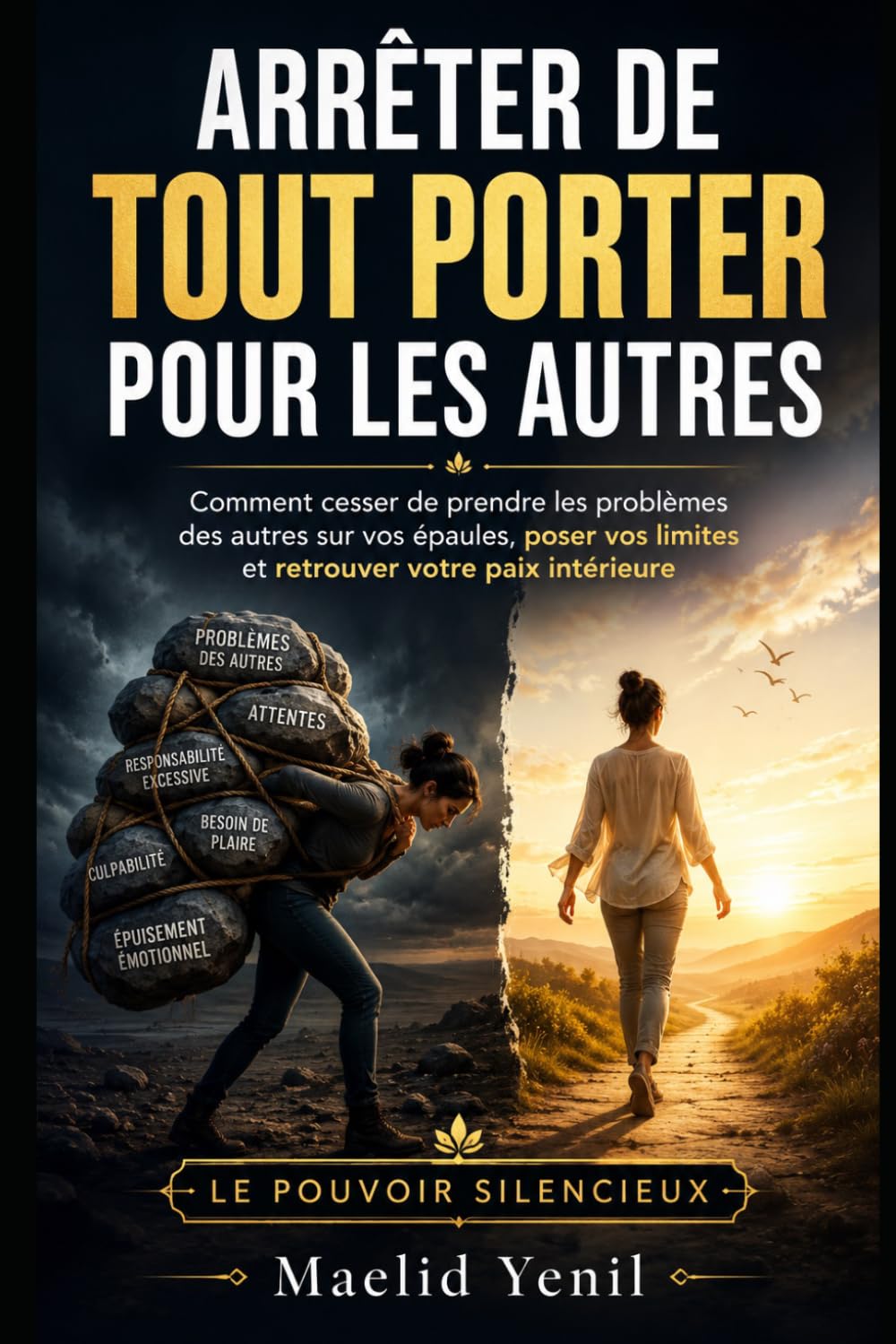 Arrêter de tout porter pour les autres: Comment cesser de prendre les problèmes des autres sur vos épaules, poser vos limites et retrouver votre paix intérieure (Le Pouvoir Silencieux)