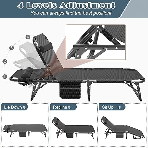 Miniatura 5 de Slsy Cama plegable con colchón, camas plegables para invitados, cuna escondida para adultos, cama plegable portátil con posiciones ajustables para