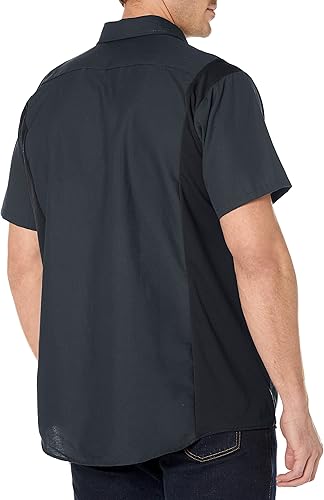 Vista 3 de Red Kap Men's Short Sleeve Performance Plus Shop Shirt with Oilblok Technology