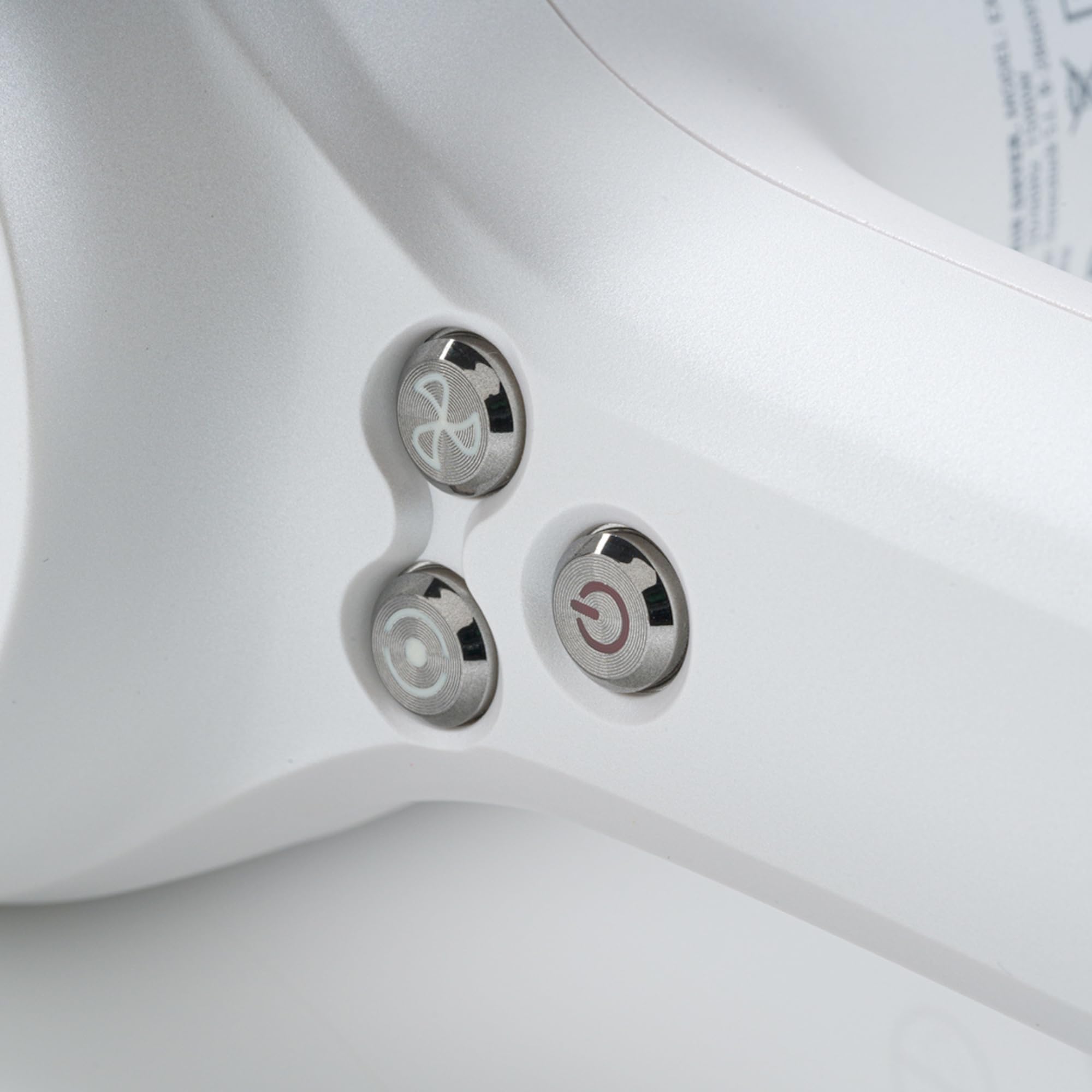 EOLUX | Secador de Pelo Profesional Iónico EX02 | Ergonómico, Sostenible y Silencioso | Protege el Cabello | Control de Temperatura | Motor Compacto | Boquillas Magnéticas | Pearl | 1500W
