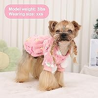 Vista 15 de Suéter para perro, ropa para cachorros, para perros pequeños, niño, niña, mascotas, sudaderas para perros clima frío, abrigos de perrito, sudadera