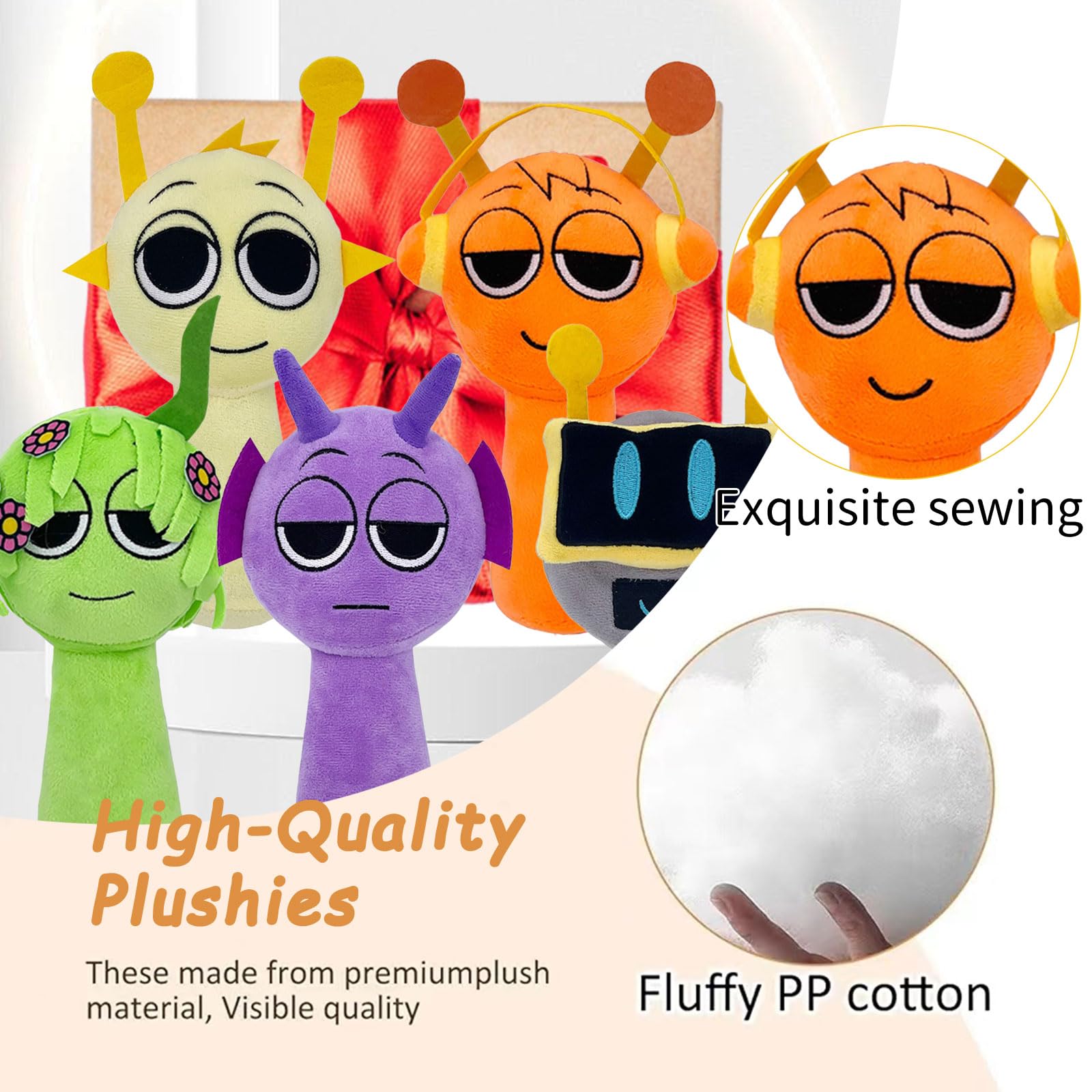 SYSYSYYASNL Peluche Divertente, Peluche Per Fan Di Giochi, Plushies Miglior Regalo per Bambini e Fan