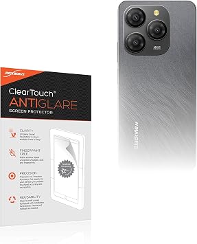 BoxWave Screen Protector Compatible with Blackview Shark 9 - ClearTouch Anti-Glare 2-Pack, Anti-Fingerprint Matte Film Skin