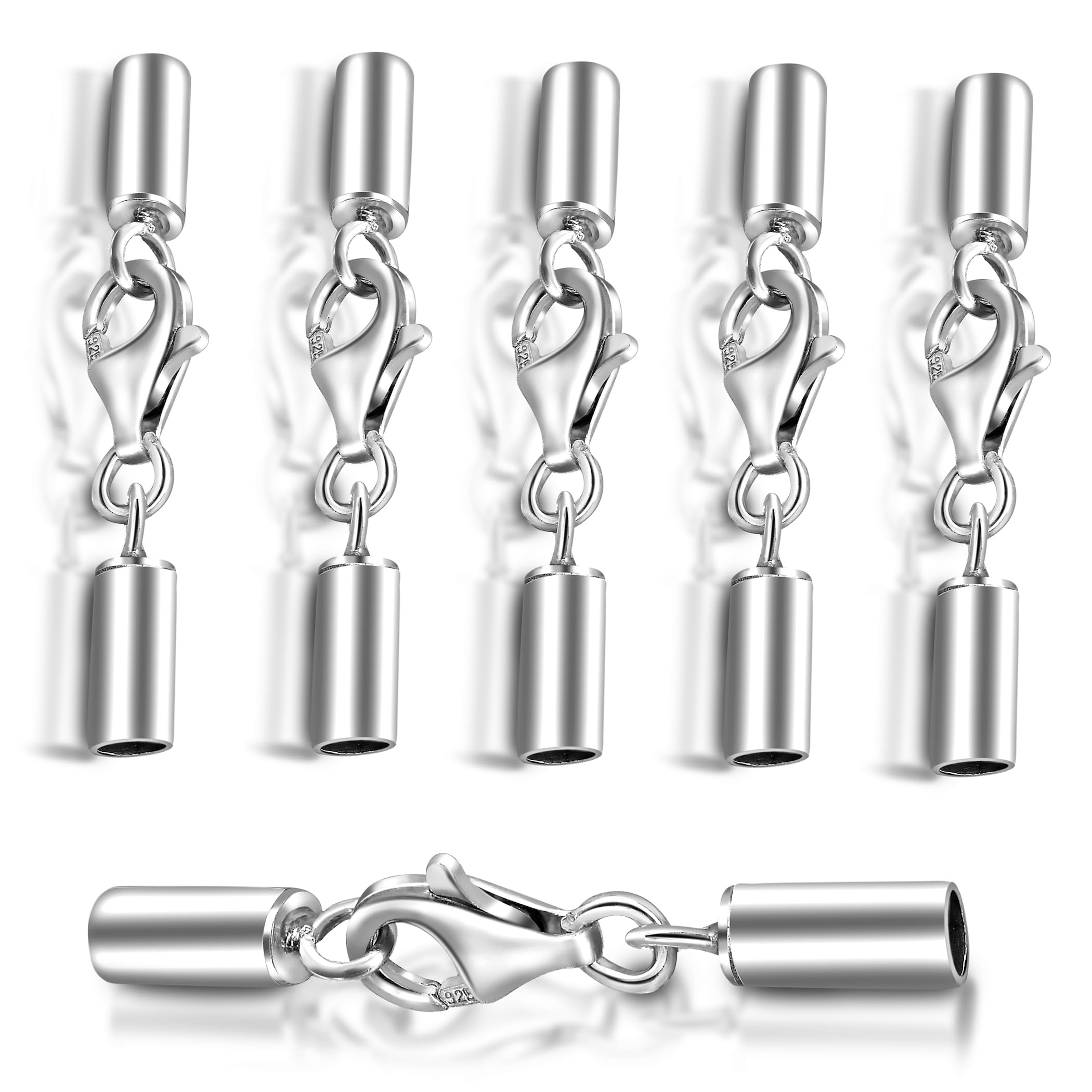 Bracelets en cuir DIY réussis avec les kits de montage Ø 2.5 mm argent 925 My Bead