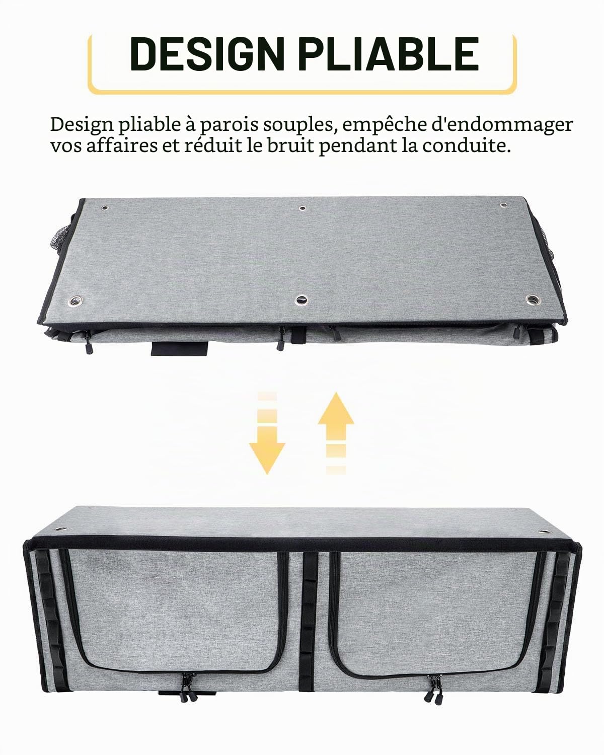 Armoire de rangement souple pour camping-car de 91,4 cm, organisateur pour camping-car compatible avec Mercedes-Benz Sprinter, compatible avec Ford Transit, compatible avec RAM Promaster