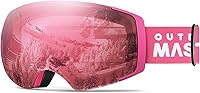 Vista 18 de OutdoorMaster Gafas de esquí PRO – sin marco, lente intercambiable, 100% protección UV400, gafas de nieve para hombres y mujeres