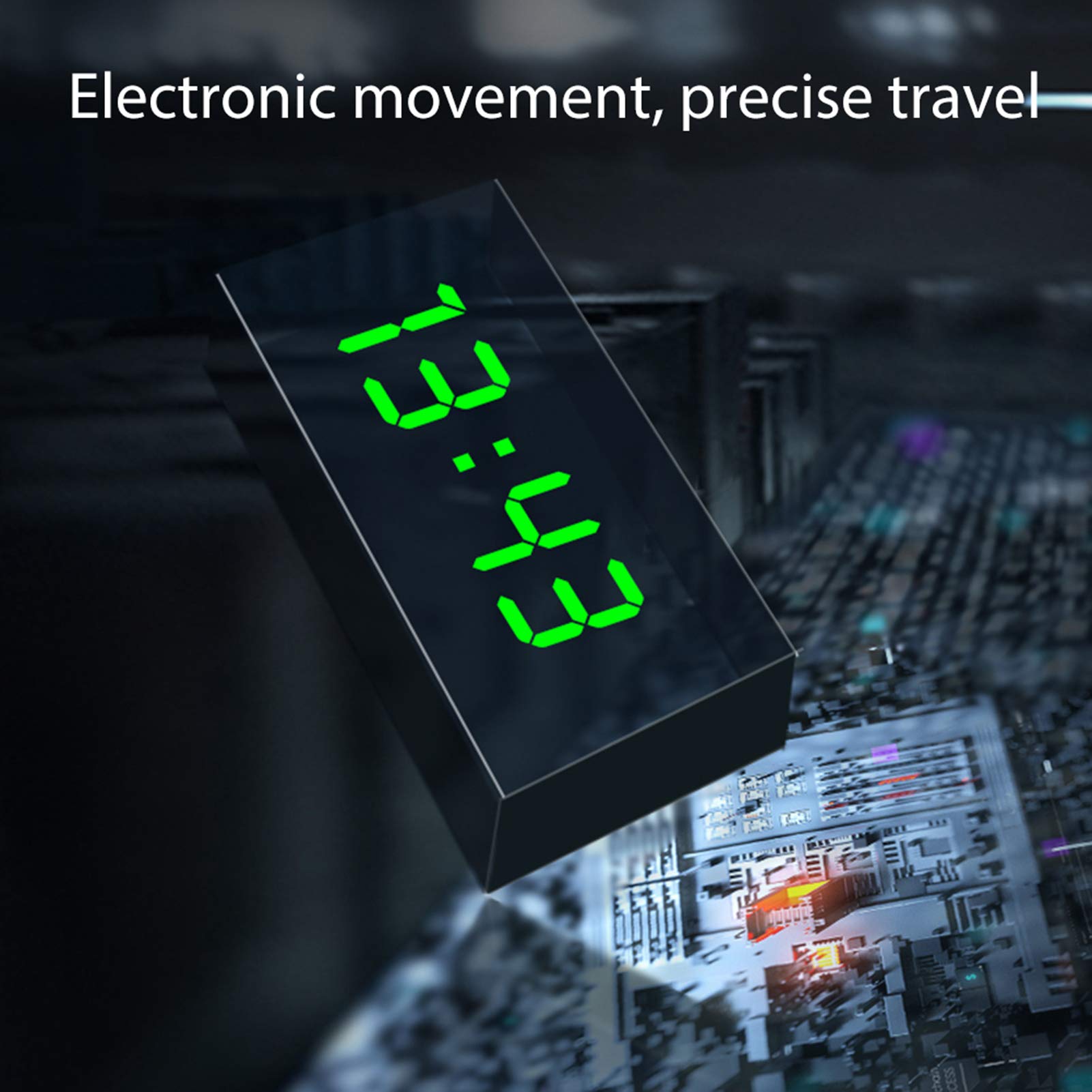 Buy Car Digital Thermometer Auto Digital Clock for Dashboard, Car