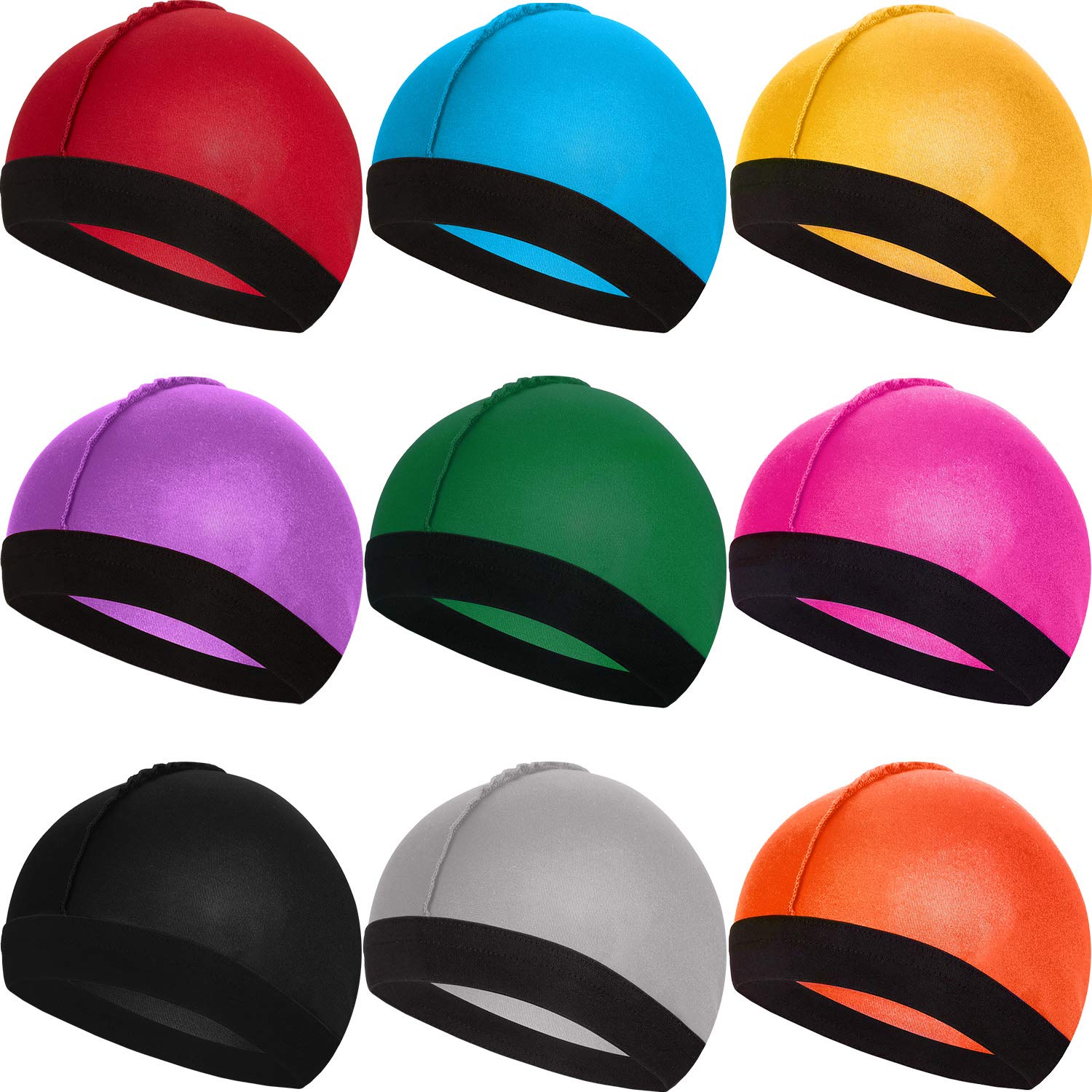 SATINIOR Silky Wave Caps